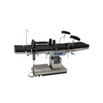 Image of electric operation table for surgical positioning.
