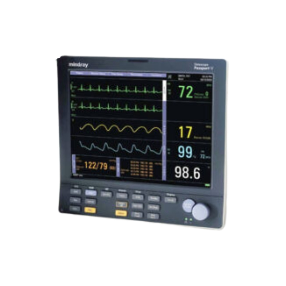 Image of Passport V Monitor for patient vitals.