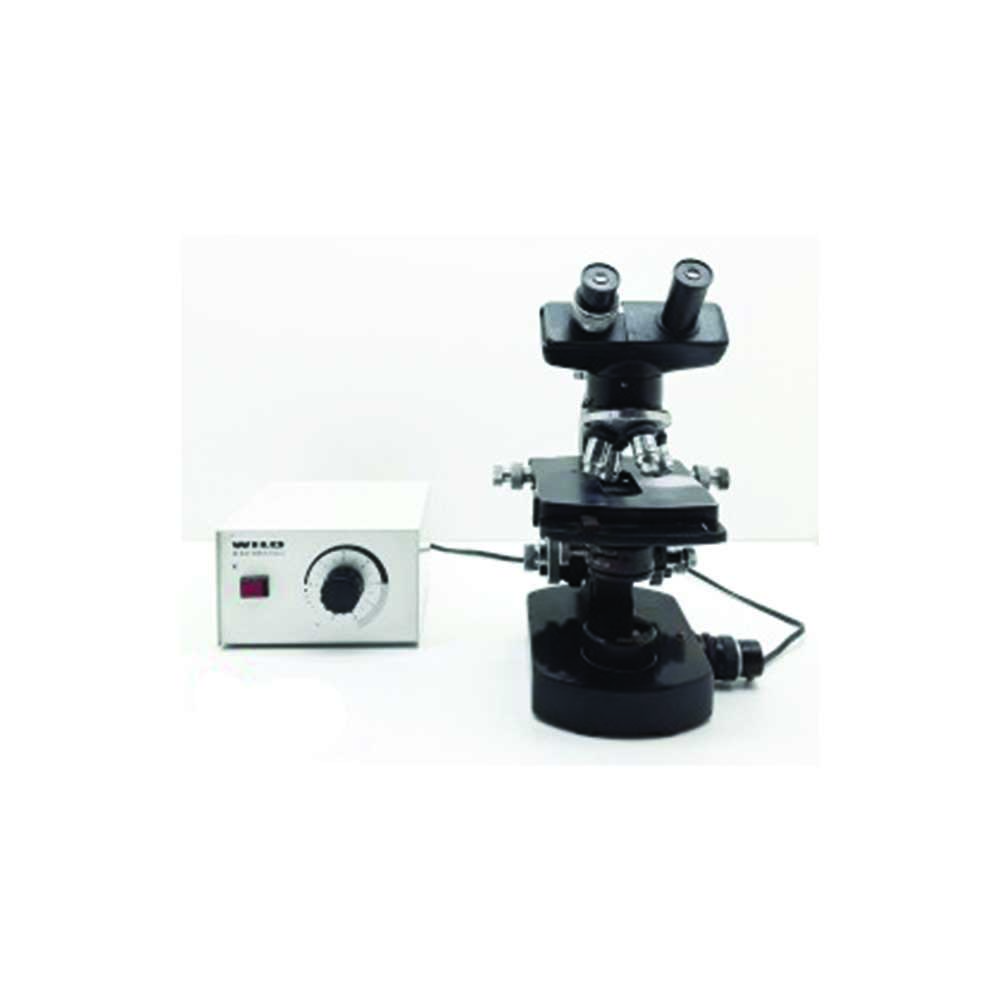 Image of Wild Heerbrugg laboratory microscope.