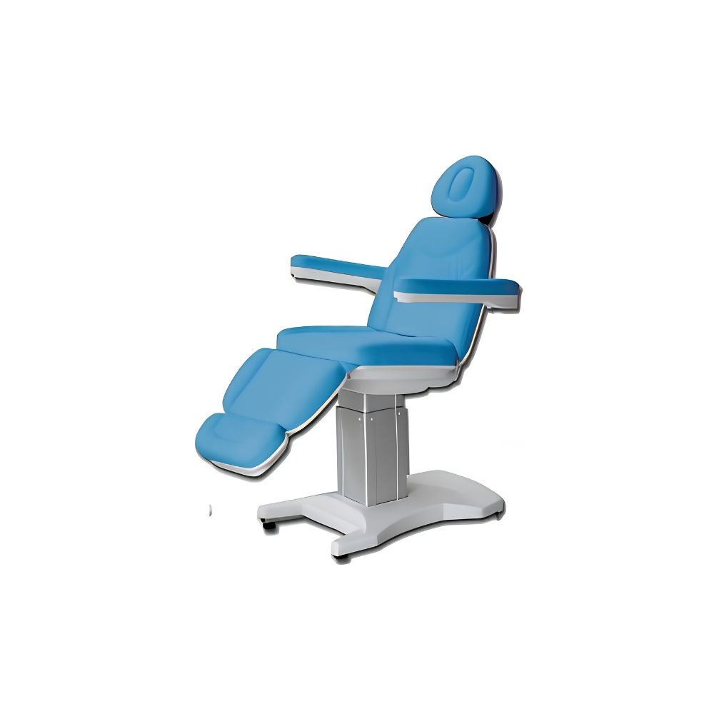 Image of Blue Electric Armchair with 3 motors.