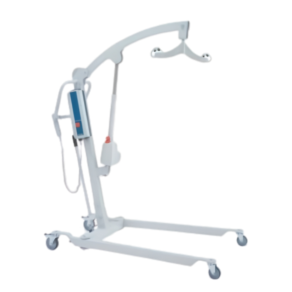 Image of electric patient lift for powered assistance.
