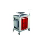 Image of emergency trolley for critical equipment.
