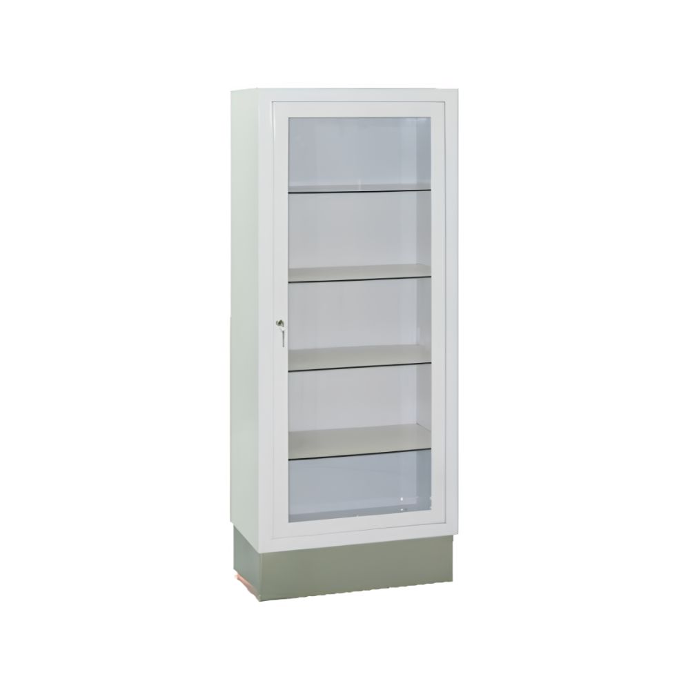 Image of medical storage cabinet for hospital use.