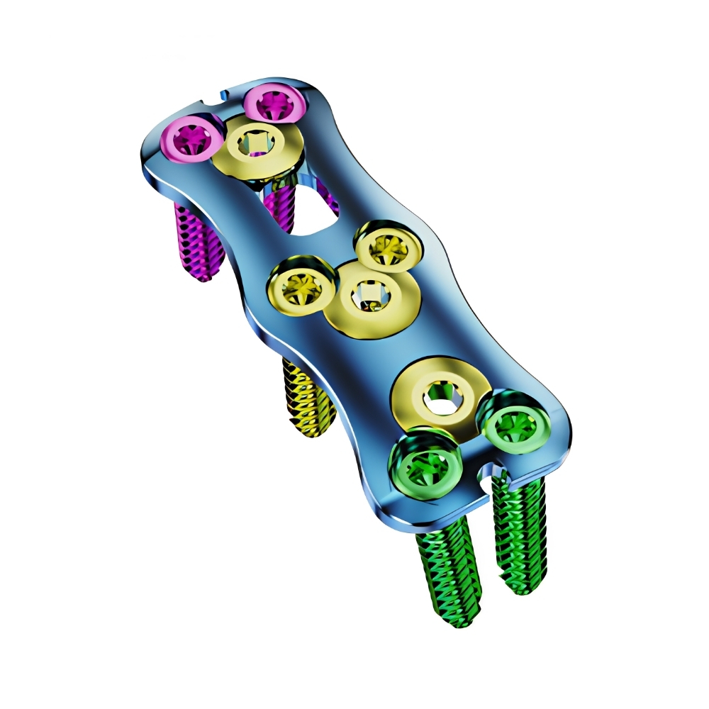 Image of MS posterior pedicle screw system.