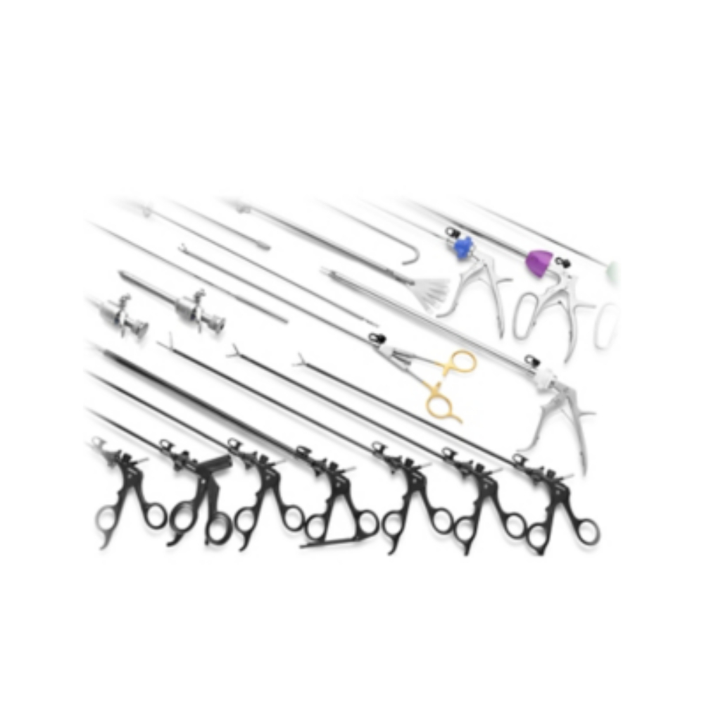 Image of reusable laparoscopic instruments.