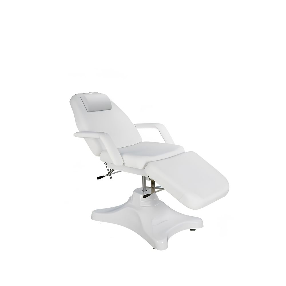 Image of White Mechanical Armchair.